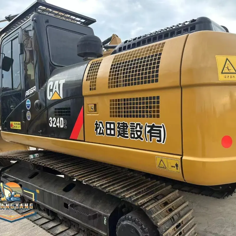 Used Original CATERPILLAR 324D Excavator
