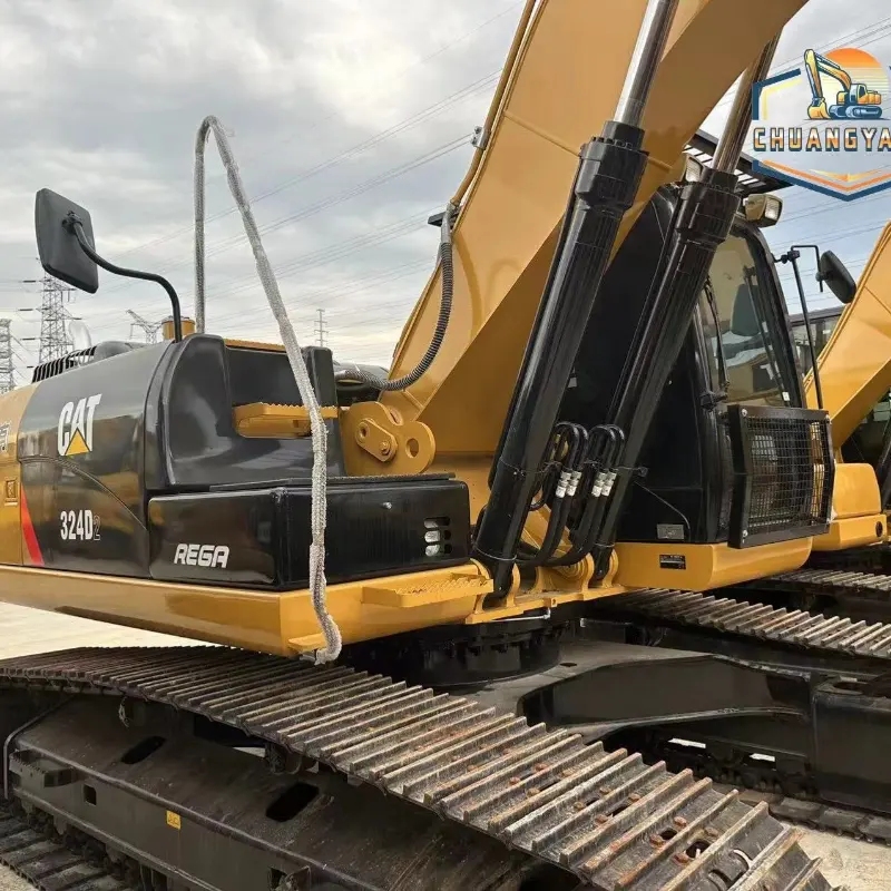 Used Original CATERPILLAR 324D Excavator