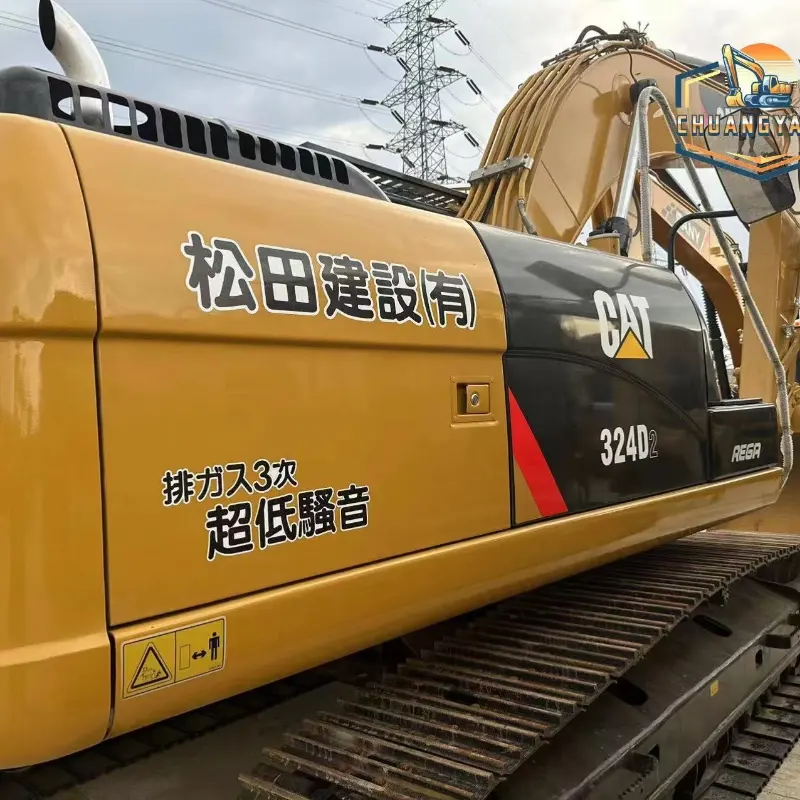Used Original CATERPILLAR 324D Excavator
