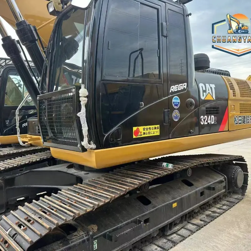 Used Original CATERPILLAR 324D Excavator