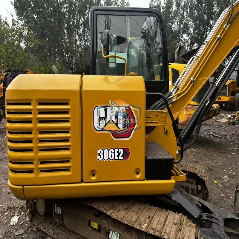 Original used Cat 306 E2 mini hydraulic excavator