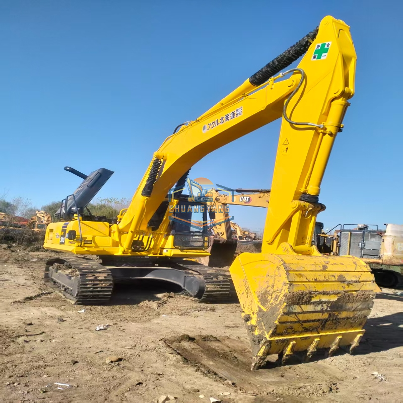Used Komatsu PC300-7 hydraulic crawler excavator from Japan, high power, in good condition, low hourly rate for sale