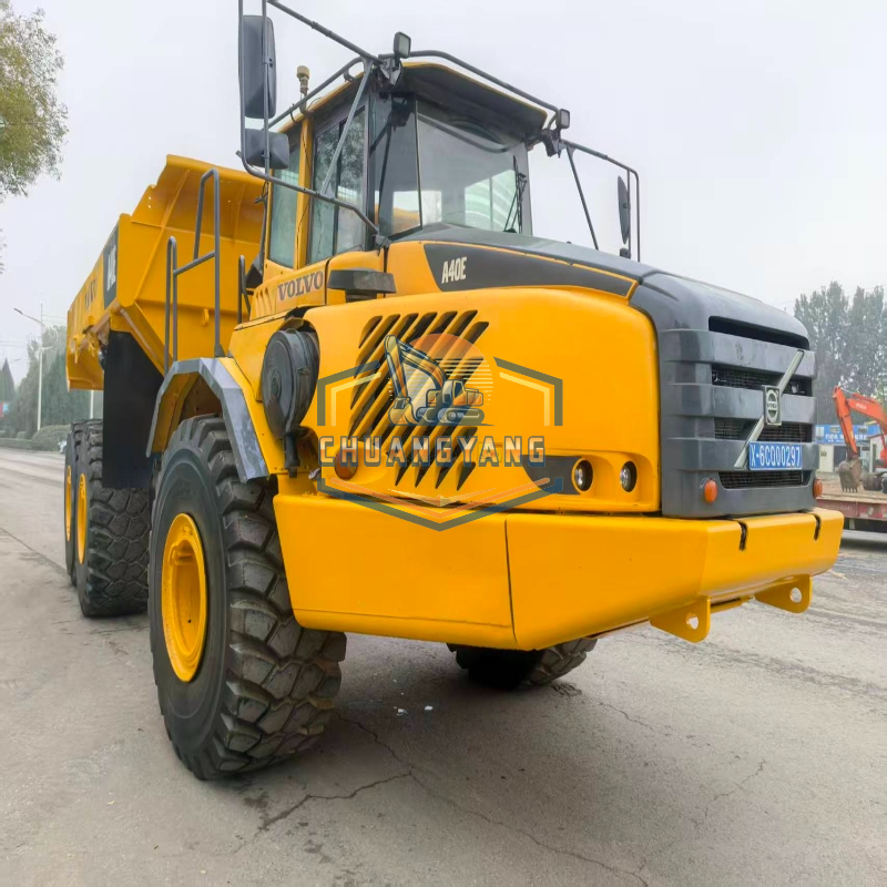 Used Volvo dump truck high efficiency in good condition for sale at a low price