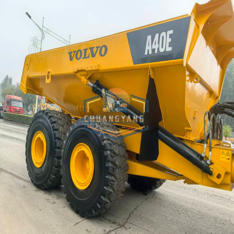 Used Volvo dump truck high efficiency in good condition for sale at a low price